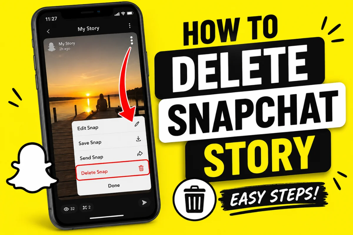 How to Delete a Snapchat Story