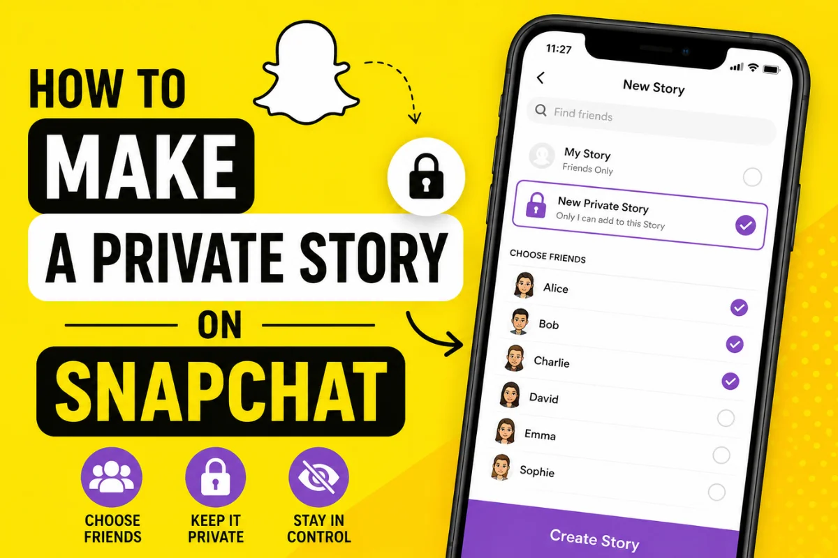 How to Make a Private Story on Snapchat