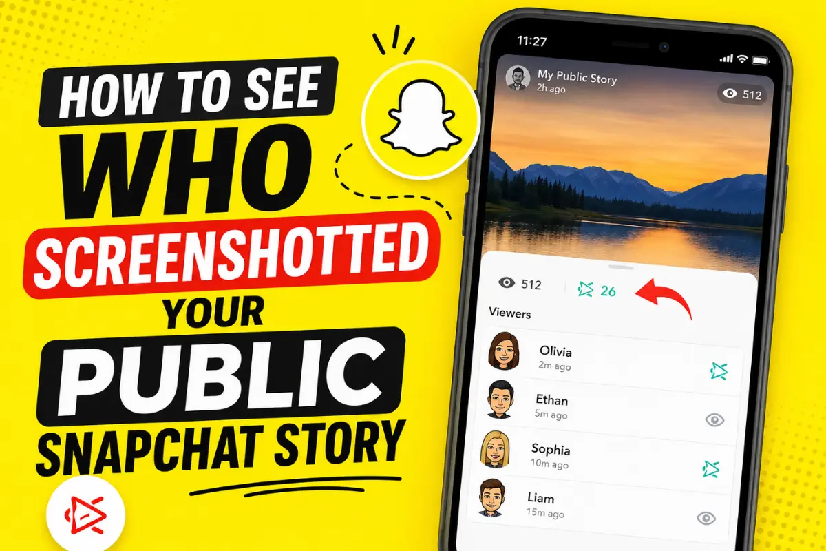 How to See Who Screenshotted Your Public Snapchat Story