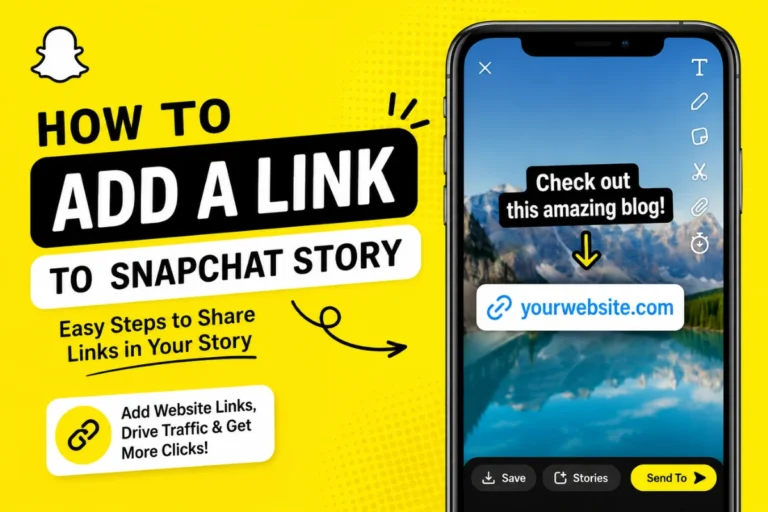How to Add a Link to a Snapchat Story