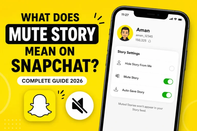 What Does Mute Story Mean on Snapchat