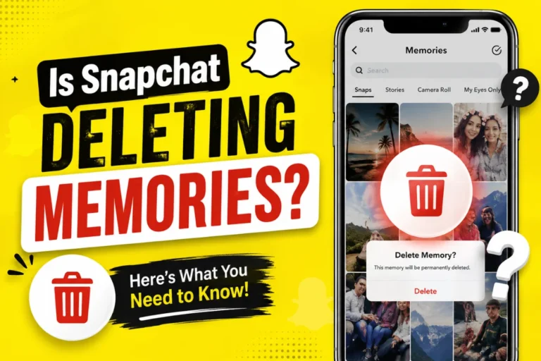 Is Snapchat Deleting Memories